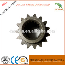 Gearbox spare parts 15 teeth gear for power tiller cultivator